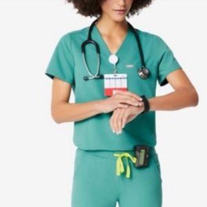 Women's Figs Scrub Top